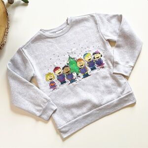 Charlie Brown Christmas Peanuts Light Up Crewneck Sweatshirt | Size 8